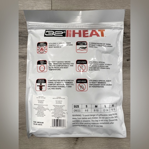 32 DEGREES Heat Womens Thermal Ultra Soft Lightweight Scoop Neck Long Sleeve Top - Picture 3 of 3